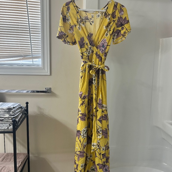 Floral print maxi dress - Picture 1 of 4